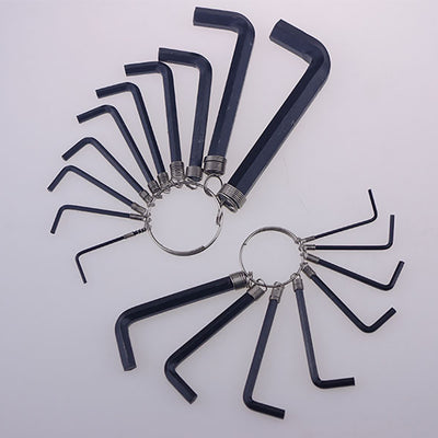 Set de 10 Llaves Allen Hexagonales Galvanizadas para Bicicleta - Image 5