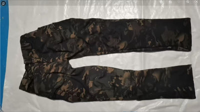 Pantalones Tácticos Impermeables con Forro Polar para Hombre - Protección Invernal - Image 3