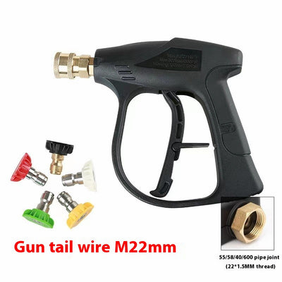 Pistola de Alta Presión para Lavado de Autos con Válvula de Aluminio - Image 9