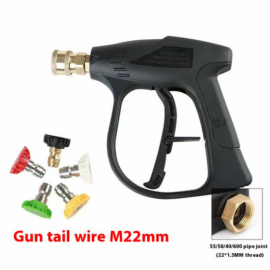 Pistola de Alta Presión para Lavado de Autos con Válvula de Aluminio - Image 9