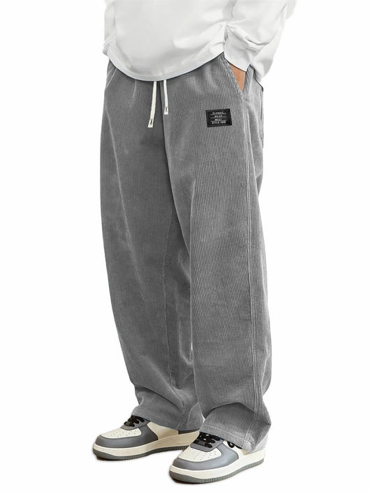Pantalones de Pana Relajados para Hombre - Image 8