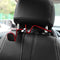 Gancho Multifuncional Dorado para Respaldo de Asiento de Auto