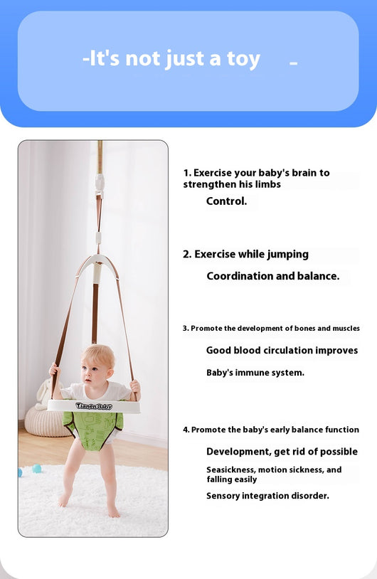 Silla Saltadora para Bebés - Gimnasio Interior con Columpio Educativo - Image 8
