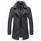 Chaqueta de Lana Térmica para Hombre - Protección Contra el Frío