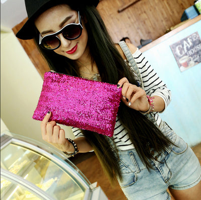 Bolso de Moda Leopardo con Lentejuelas - Versátil y Elegante - Image 2