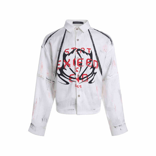 Camisa de Satén con Detalles Calados para Hombre - Primavera - Image 16