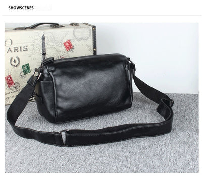 Bolsa Mensajera Casual Estilo Coreano para Hombre - Image 11