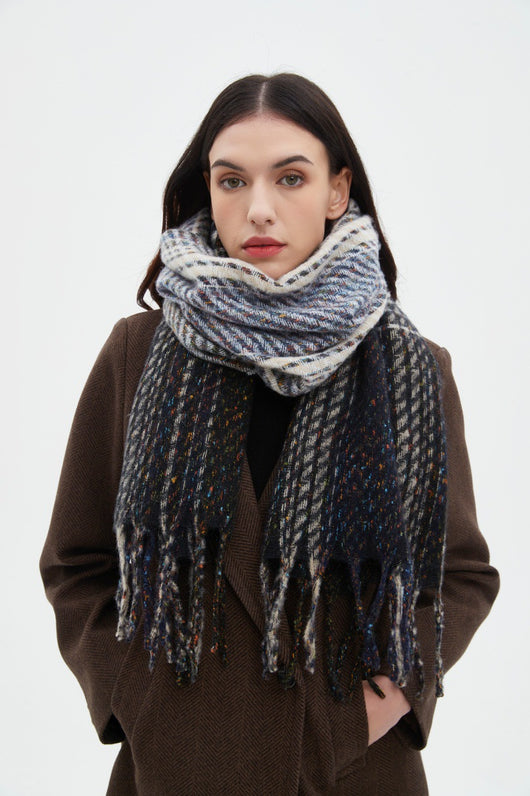 Pañuelo Degradado con Borlas Estilo Europeo y Americano - Image 24