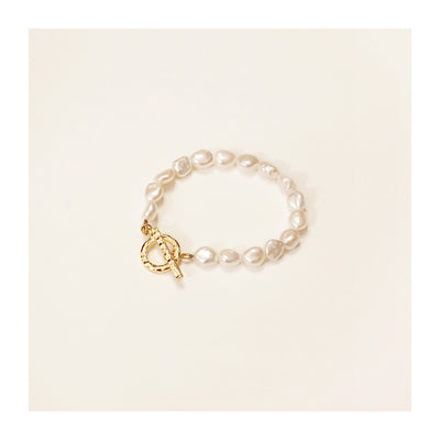 Pulsera de Perlas Barrocas Vintage con Diseño Natural - Image 7