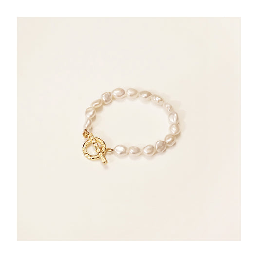 Pulsera de Perlas Barrocas Vintage con Diseño Natural - Image 7