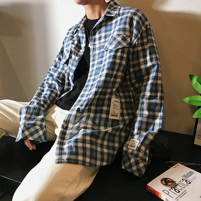 Camisa a Cuadros de Manga Larga - Image 9