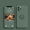 Funda de Silicona Líquida Compatible con iPhone 12