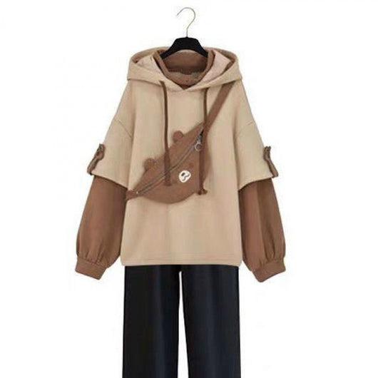 Suéter Mujer Talla Grande Terciopelo Grueso Oversize - Image 3