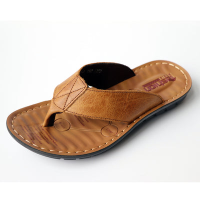 Sandalias de Cuero Genuino para Hombre - Chanclas Cómodas de Verano - Image 7