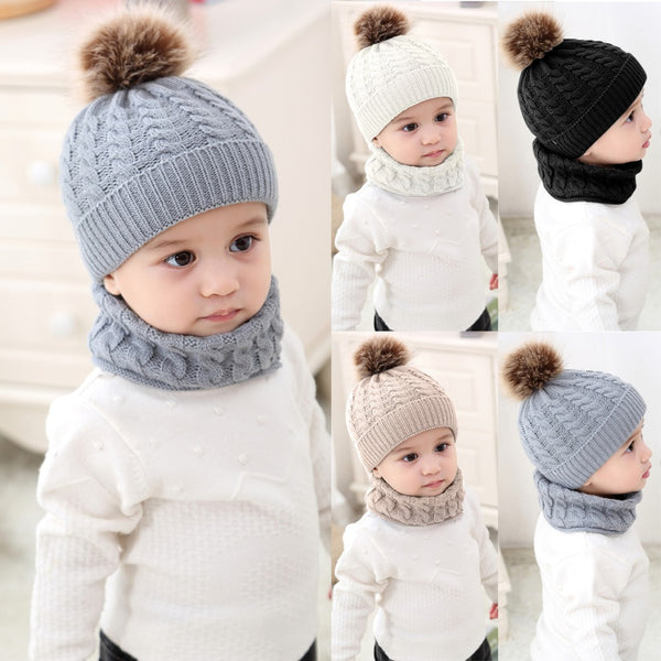 Conjunto Gorro y Bufanda para Bebé - Abrigo Invernal