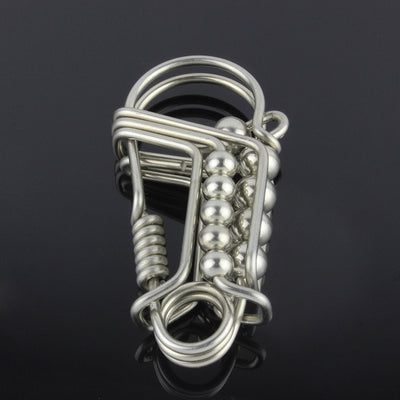 Llavero de Metal Brass para Auto - Colgante Unisex Elegante - Image 6