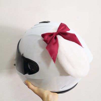 Adorno de Orejas de Conejo para Casco de Motocicleta - Diseño Adorable - Image 3