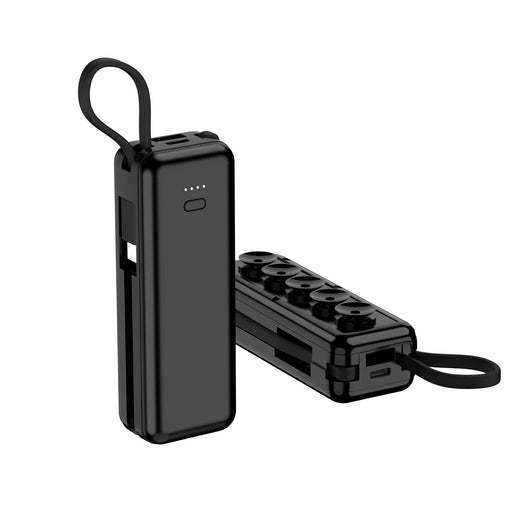 Batería Portátil Cápsula con Cable Integrado y Ventosa Magnética - Image 3