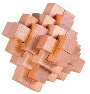 Puzzle de Bloqueo Kongming - Juguete Educativo de Bambú - Image 8