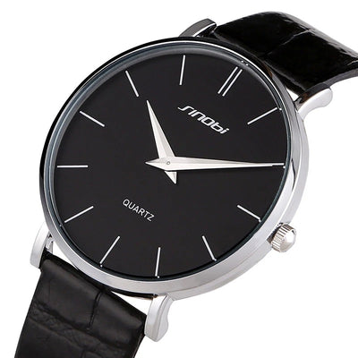 Reloj de Cuero para Hombre Estilo Coreano Retro - Cuarzo Resistente al Agua - Image 2