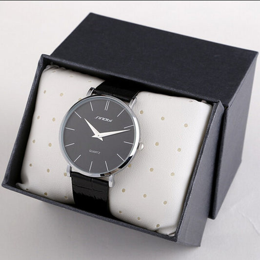 Reloj de Cuero para Hombre Estilo Coreano Retro - Cuarzo Resistente al Agua