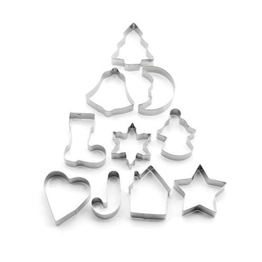 Moldes para Hornear Árbol de Navidad - Juego de 10 Piezas - Image 5