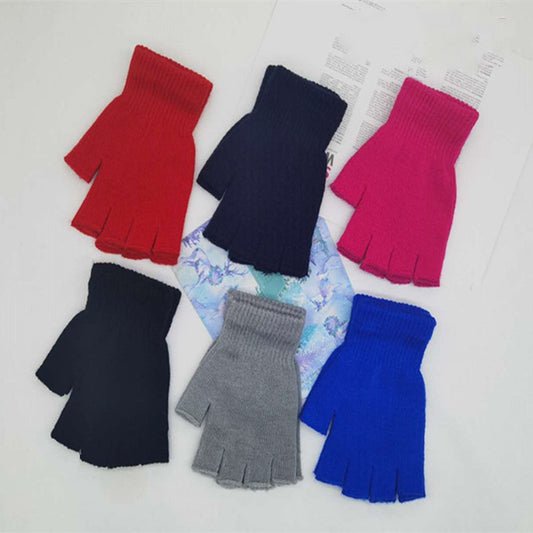 Guantes sin Dedos de Lana para Ciclismo - Cálidos y Versátiles - Image 2