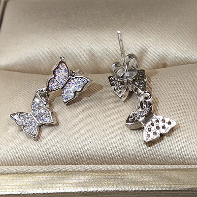 Aretes de Diamante con Moño - Image 15