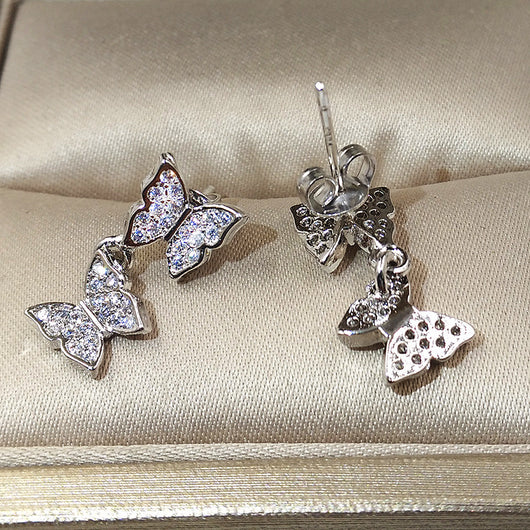 Aretes de Diamante con Moño - Image 15