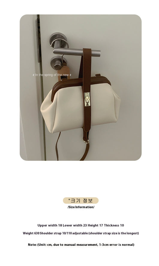 Bolsa Mensajera Retro con Cierre de Botón - Diseño Versátil - Image 17