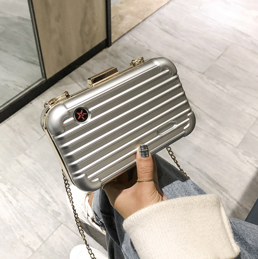 Bolsa de Mano Cuadrada Mini - Maletín Compacto de Viaje para Mujer - Image 11