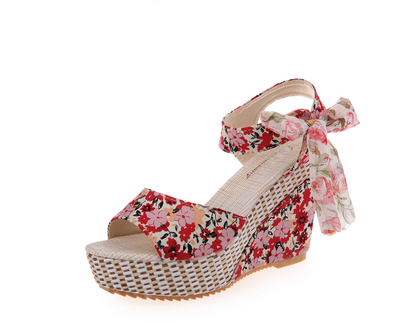 Sandalias Cuña Sexy con Red Abierta - Calzado de Moda Primavera Verano 2021 - Image 12