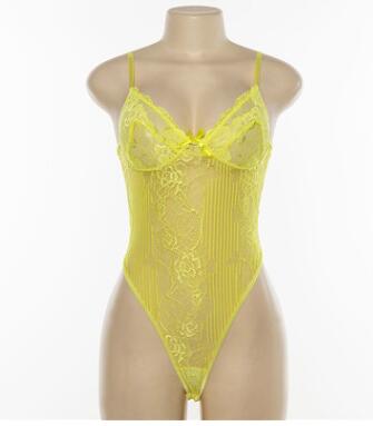 Mono Enterizo Mujer Verano con Encaje Calado y Moño en los Hombros - Image 13