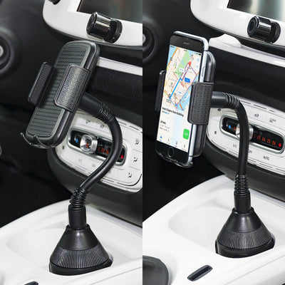 Soporte Dual para Auto - Portavasos y Sujetador de Celular - Image 3