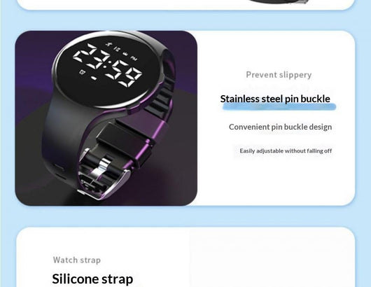 Reloj Inteligente con Alarma Silenciosa por Vibración - Despierta sin Molestar - Image 29