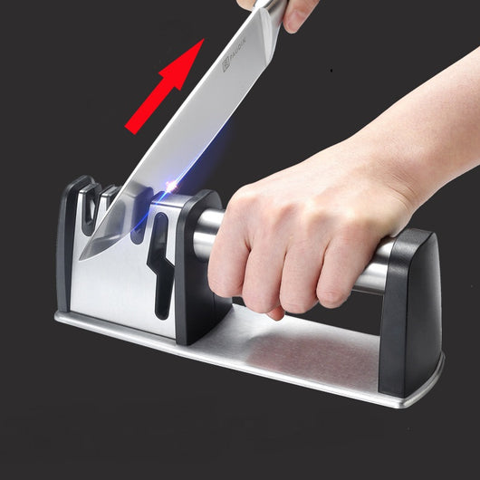 Afilador de Cuchillos 4 en 1 con 3 Etapas - Máquina de Afilado Profesional para Cocina - Image 4