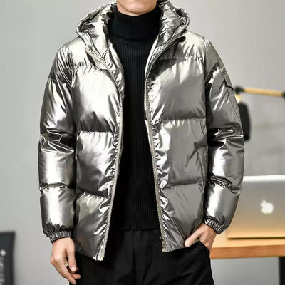 Chaqueta Acolchada de Invierno para Parejas Tallas Grandes - Image 36