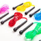Cuerda para Saltar de Velocidad con Mango Delgado - PVC Transparente Premium