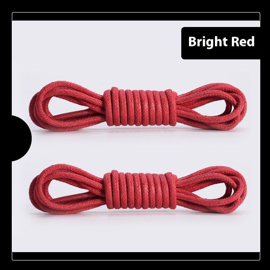 Cordones de Bota de Cuerda Encerada Redonda para Zapatos de Cuero - Un Par - Image 7