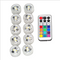 Luz LED Sumergible con Control Remoto - 5 Colores Ajustables