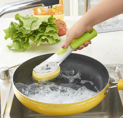 Cepillo Automático para Lavar Platos con Líquido Concentrado - Image 2