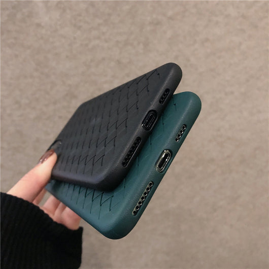 Funda Tejida para Celular Verde Oscuro - Image 3