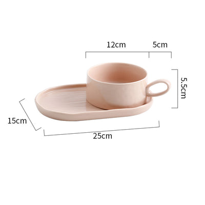 Juego de Platos y Tazas para Desayuno con Asa - Vajilla Creativa para el Hogar - Image 14