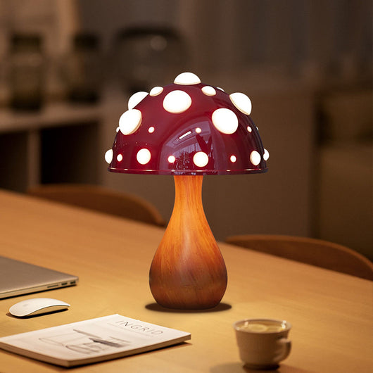 Lámpara de Mesa Seta con Atenuador para Dormitorio - Image 8