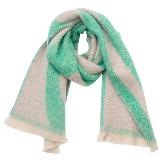 Bufanda Tejida Jacquard Otoño Invierno Estilo Europeo y Americano - Image 7