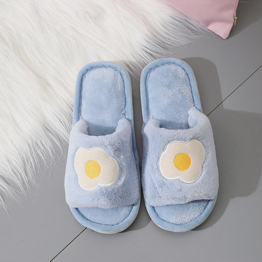 Pantuflas de Algodón con Estampado Frutal para Mujer - Image 4