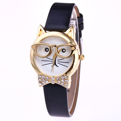 Reloj Infantil con Luz LED y Diseño de Gato Mecánico - Image 6