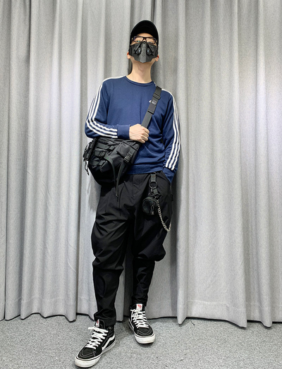 Bolsa Mensajero Estilo Harajuku para Hombre - Image 3
