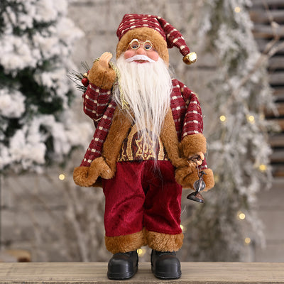Figura Decorativa de Santa Claus de Pie - Image 19
