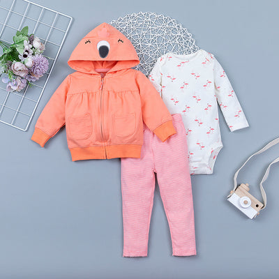 Chaqueta Casual con Cierre de Tres Piezas para Bebés y Niños Pequeños - Image 5
